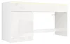 Bureau 120x50, met LED-verlichting, 2 lades, 1 deur, modern Productafbeelding-voorbeeld 11