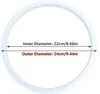 A diagram showing the inner and outer diameter of a ring. Produktbild-Vorschau