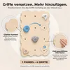 MAMOI® Kletterwand aus Holz für den Innenbereich mit 4 Produktbild-Vorschau 6