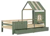Hausbett Kinderbett 90x200 cm mit Dach, Fenster, Produktbild-Vorschau 13