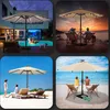SUN MARINO | Sonnenschirm | Rund | Ø 300 cm | Taupe | LED | Produktbild-Vorschau 4