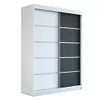 Schwebetürenschrank, 2-türig Schrank! Moderne Garderobe für Produktbild-Vorschau 2