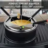 8-dielny raclette s fondue | stolný gril | panvice | Náhľad obrázku produktu 7