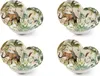 A set of four dinnerware sets, each featuring an elephant and tropical foliage design. Produktbild-Vorschau