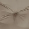 vidaXL Polštář na zahradní lavici Taupe 150x(50+50)x7 cm Náhled obrázku produktu 7