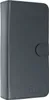 A closed dark gray book-style phone case with a snap closure. Náhled obrázku produktu