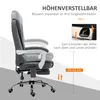Vinsetto Bürostuhl mit Massagefunktion, Ergonomischer PC Produktbild-Vorschau 6