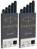 Parker 1x5 Tintenpatrone Quink, Schwarz – Blau Produktbild-Vorschau 1