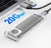 Orico SSD M.2 NVME Gehäuse für 8TB, USB-C 10Gb/s, Grau, Produktbild-Vorschau 9