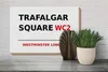 Holzschild London 30x20cm Westminster Trafalgar Square WC2 Produktbild-Vorschau 4