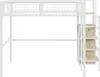 MODFU Lit Mezzanine 140x200 Cm - Lit Double Avec Rangements Voir les images du produit 9