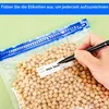 30 Vakuumbeutel für Lebensmittel, wiederverwendbar, 3 Produktbild-Vorschau 4