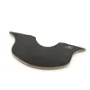 A black and wood-colored motorcycle part on a white background. Produktbild-Vorschau