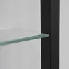 Spinder Design CUBIC 7 Wandregal mit Klasböden - schwarz Produktbild-Vorschau 2