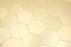 Mosaikfliese Selbstklebende Mosaike hexagonal metall gold Produktbild-Vorschau 2