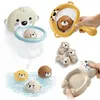Primabobo Badespielzeug Set 6-in-1, Otterkorb mit Produktbild-Vorschau 1