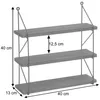 Scaffale da parete HWC-K78, Scaffale pensile Scaffale Anteprima dell’immagine prodotto 10