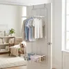 Relaxdays Wäscheständer Tür, zum Einhängen, 4,9 m Produktbild-Vorschau 3