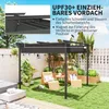 Outsunny Pergola 3x3m Garten Pavillon Terrassendachung aus Produktbild-Vorschau 4