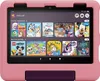 A pink tablet with a purple bumper, displaying a screen with various children's shows and apps. Voir les images du produit