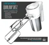 Batteur électrique Arendo avec 2 x fouets et 2 x crochets à Voir les images du produit 2