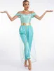 A woman is posing in a costume against a white background. Produktbild-Vorschau