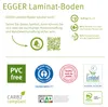 EGGER Home Laminatboden EHL105 Creston Eiche weiss Produktbild-Vorschau 8