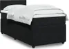 vidaXL Boxspringbett mit Matratze Schwarz 90x190 cm Samt Produktbild-Vorschau 2