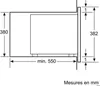 BOSCH BFL 553MS0 Mikrowellenherd Produktbild-Vorschau 2