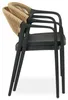 Gartenmöbel Set NARCISO mit Tisch und 6 Stühlen, schwarz - Produktbild-Vorschau 5
