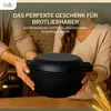 Gusseisen Topf Brot backen - Brotbackform mit Deckel 26CM Produktbild-Vorschau 15