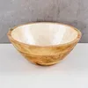 Schüssel 21cm Mango Holz Creme Perlmutt Emaille Schale Bowl Produktbild-Vorschau 5