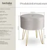 Otoman Ava s úložným prostorem v sametovém vzhledu Náhled obrázku produktu 11