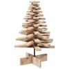 vidaXL Weihnachtsbaum Holz zum Schmücken 80 cm Massivholz Produktbild-Vorschau 5
