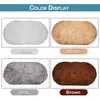 60*90 cm Nowoczesne dywany z długim włosiem, khaki Długie Podgląd zdjęcia produktu 8
