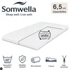 Somwella 7-Zonen-Wendetopper 6,5 cm, 140x200 cm, Härtegrad Produktbild-Vorschau 1