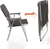 BigDean Klappstuhl Schwarz Campingstuhl Faltstuhl Produktbild-Vorschau 5