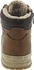The back view of a brown winter boot. Produktbild-Vorschau