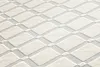 Profhome 528117-GU Grafik Tapete Rauten Muster matt weiß Produktbild-Vorschau 3