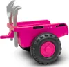 Baby Mix Benny Rosa Trattore giocattolo con rimorchio e Anteprima dell’immagine prodotto 4