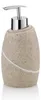 Kela zeepdispenser Talus, beige Productafbeelding-voorbeeld 1