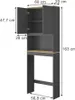 Armoire de toilette Vicco Livia Anthracite 60x163cm, Model Voir les images du produit 7