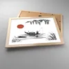 Gerahmtes Poster - Rahmen in heller Eiche - China Angler Produktbild-Vorschau 3