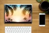 MuchoWow® Laptop Aufkleber Sticker Cover Palme - Sonne - Produktbild-Vorschau 2