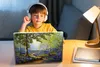 MuchoWow® Laptop Aufkleber Sticker Cover Gemälde - Natur - Produktbild-Vorschau 3