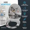 SANILO® WC-Sitz mit Absenkautomatik und Schnellverschluss Produktbild-Vorschau 2