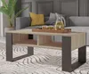 Stolik ława Modern 2P sonoma czarny 90 x 58 x 50 cm Podgląd zdjęcia produktu 9