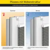 Pure Wabenplissee, verdunkelnd, 100 x 120 cm, grau Thermo Produktbild-Vorschau 8