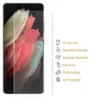 A smartphone screen protector is shown with its features listed next to it. Produktbild-Vorschau