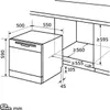 Exquisit Geschirrspüler GSP508-030D weiss | Spülmaschine 55 Produktbild-Vorschau 12